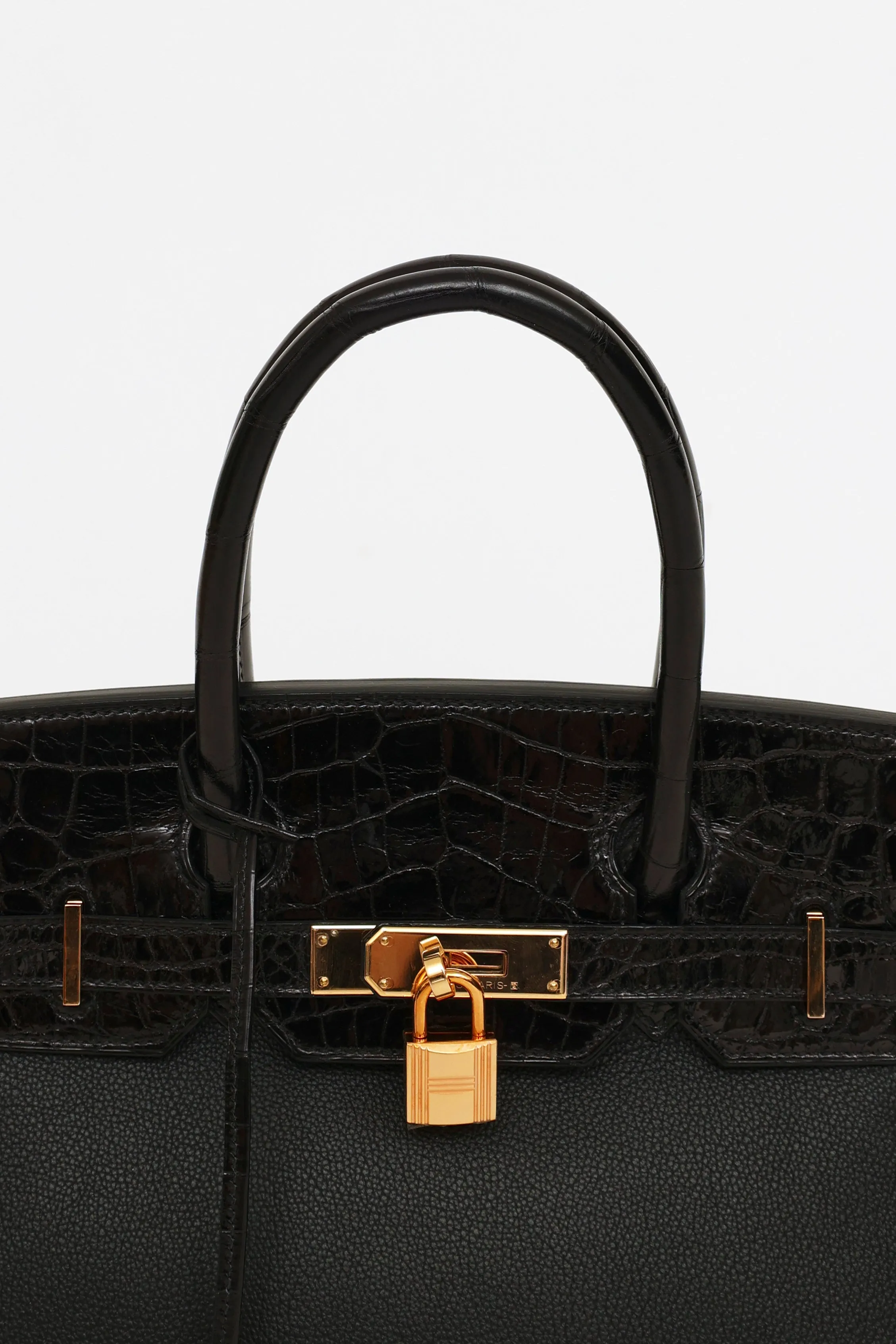 2019 Noir Togo Birkin Touch 30 Bag