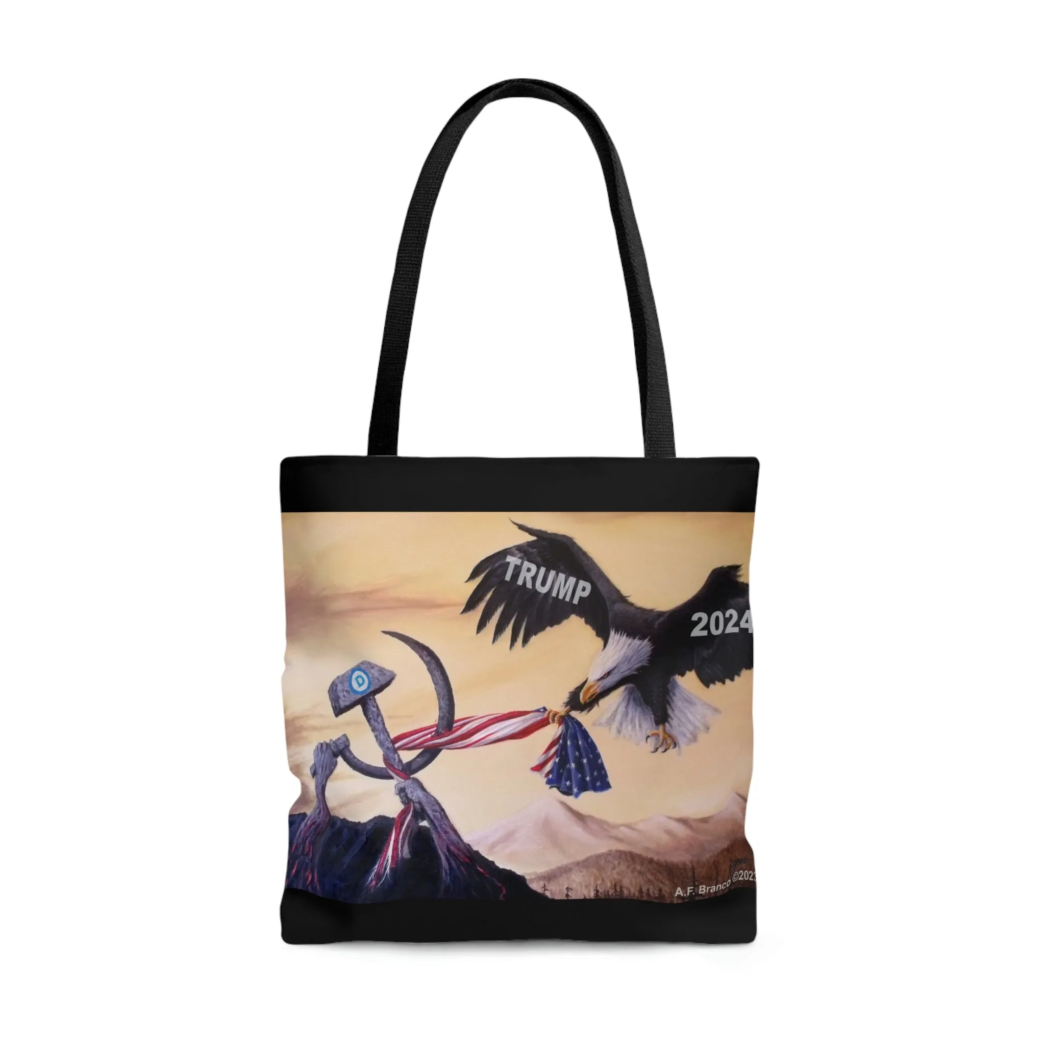 A.F. Branco "Freedom's Battle 2024" Tote Bag (3 Sizes)