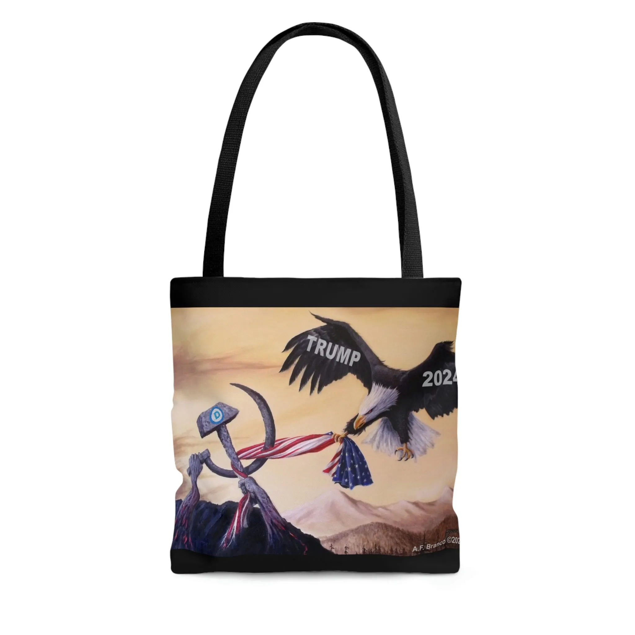 A.F. Branco "Freedom's Battle 2024" Tote Bag (3 Sizes)