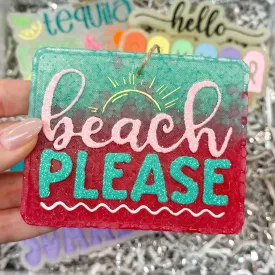 Beach Please Car Freshie in Various Scents