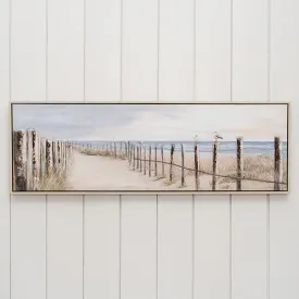 Beach Scene Canvas Print