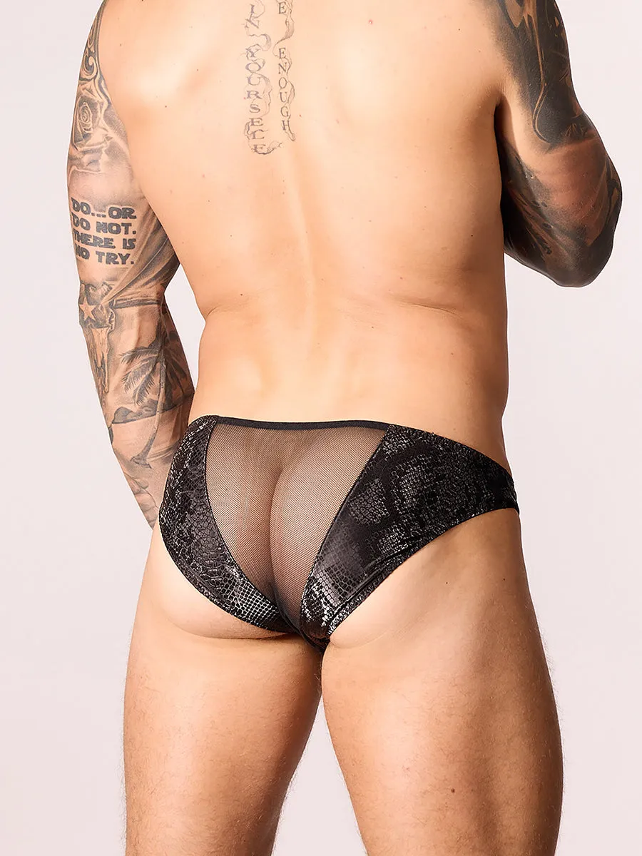 Black Tie Peek-A-Boo Brief