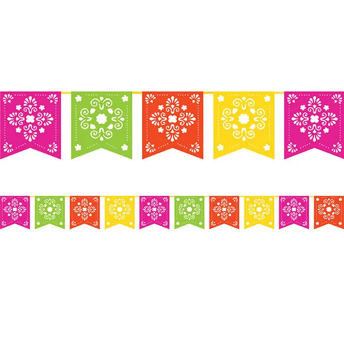 Bulk Serape Papel Picado Banners (6 per Case)