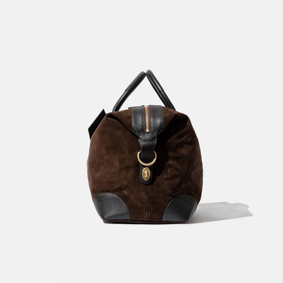 Classic Weekend Bag - Suede Brown by Baron