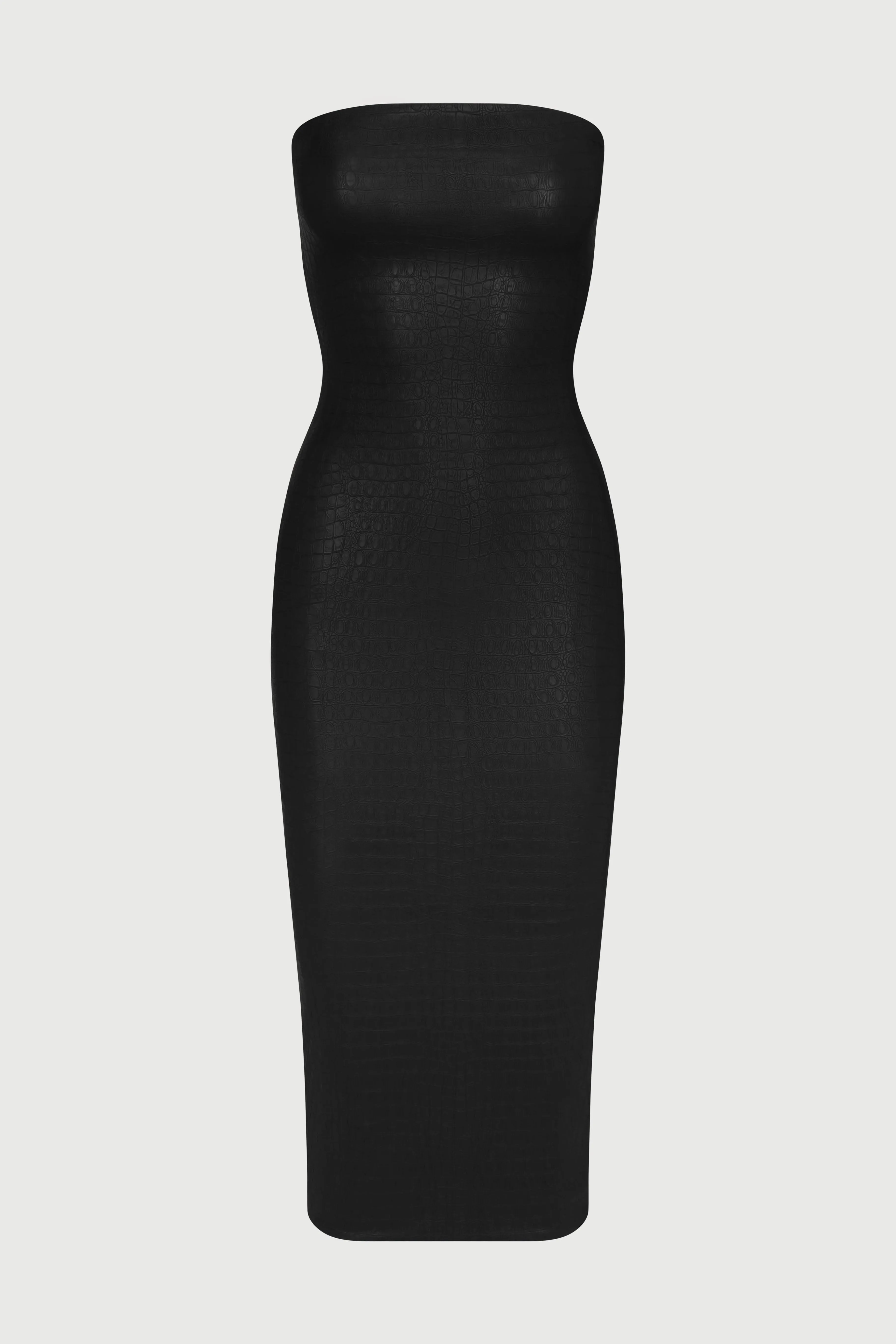 Croc Tube Midi Dress