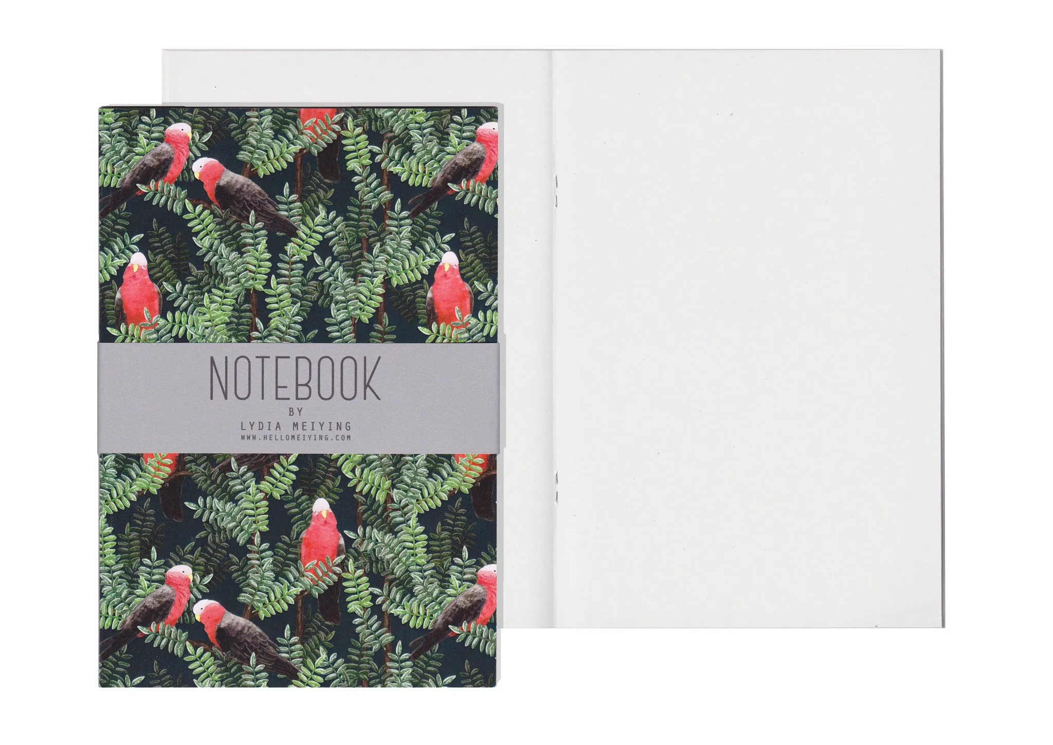 Galah Red - A5 Notebook