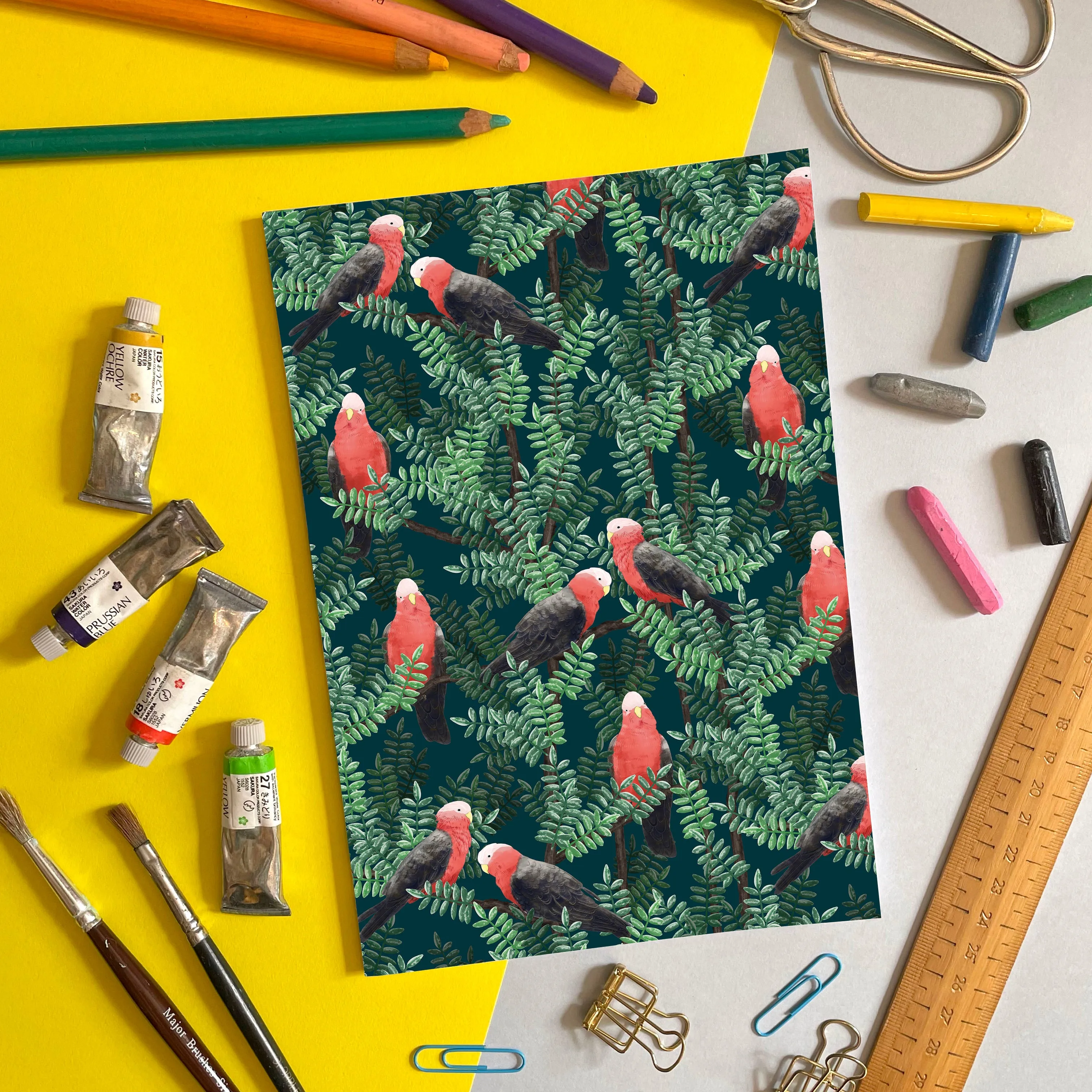 Galah Red - A5 Notebook