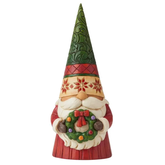 Jim Shore Gnome with Wreath