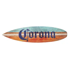 Licensed Corona Color Tones Surfboard Plaque Wall Sign - 60"x15"