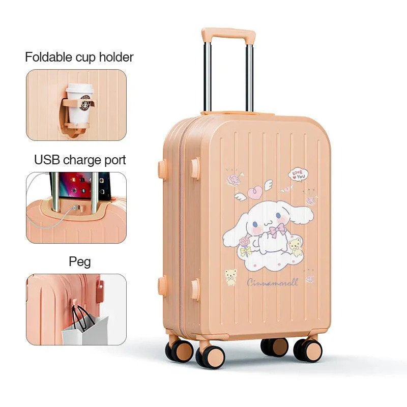 Little Fat Hugs Cinamoroll 20” Luggage