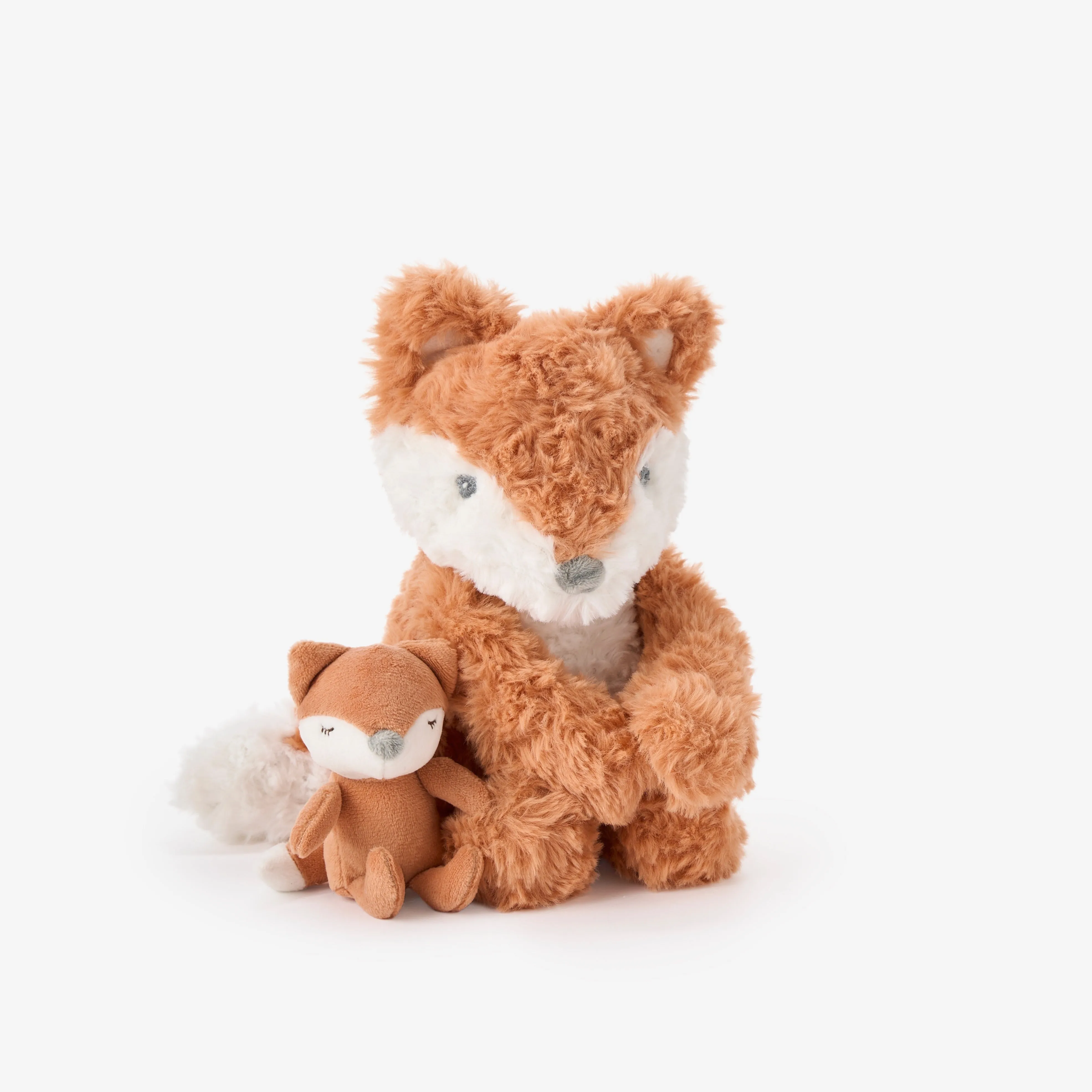 Mama   Baby Fox Plush Toy Set