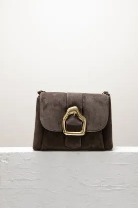 NAMI Ebony Suede Shoulder bag