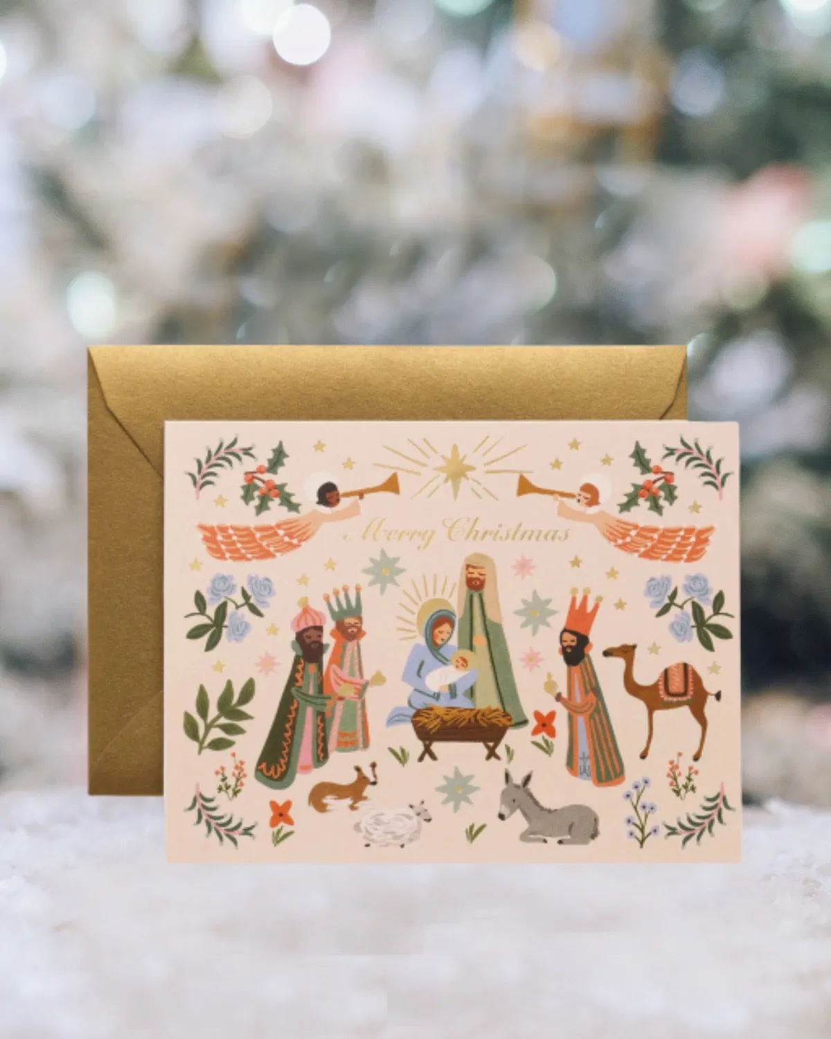 Nativity Scene Card