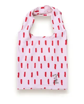 NOTABAG FOLDABLE SHOPPING BAG - RED BRUSH