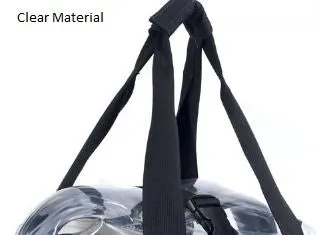 OCOEE CLEAR WATERPROOF DUFFEL BAG