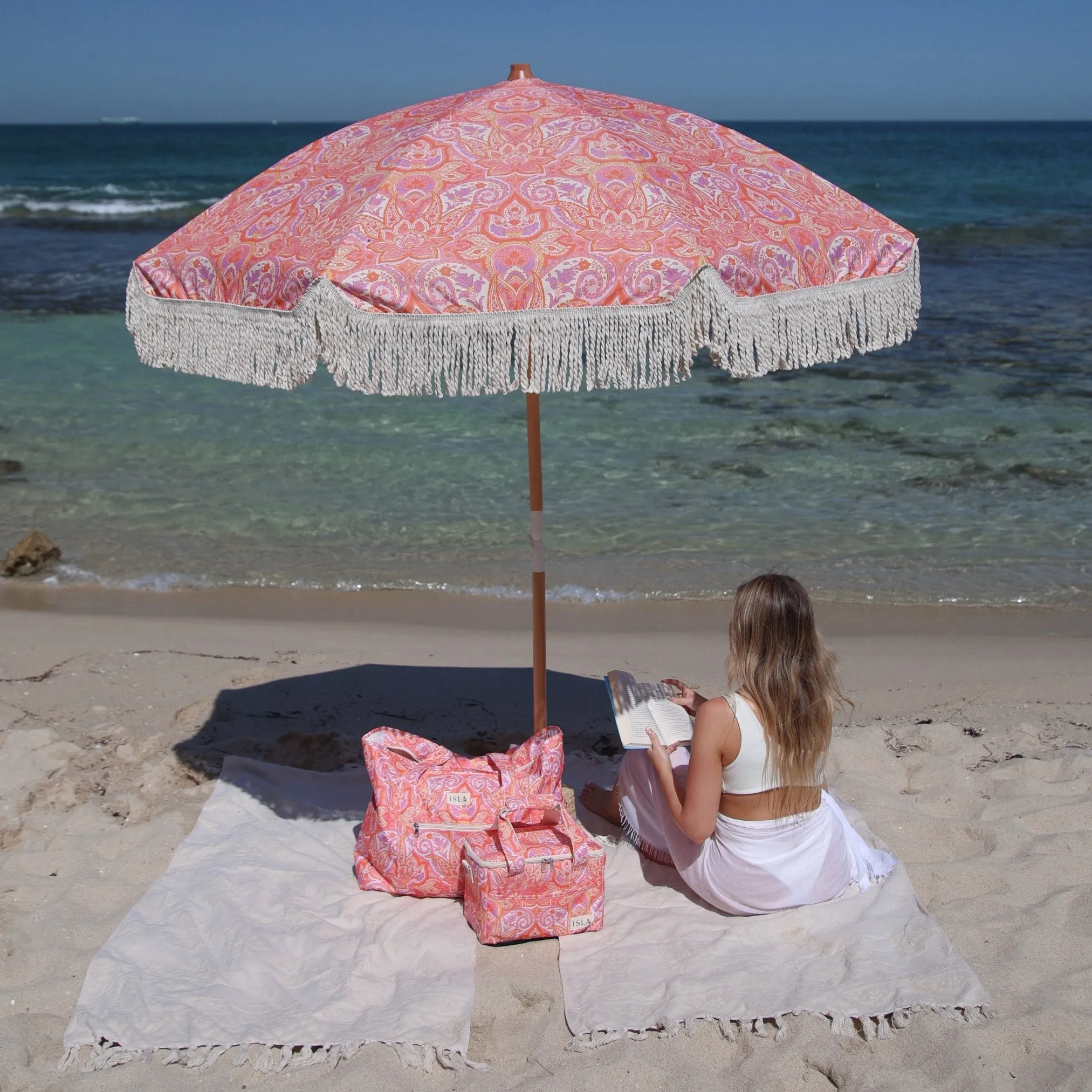 Paisley Premium Beach Umbrella