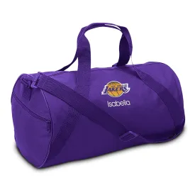 Personalized Los Angeles Lakers Duffel Bag