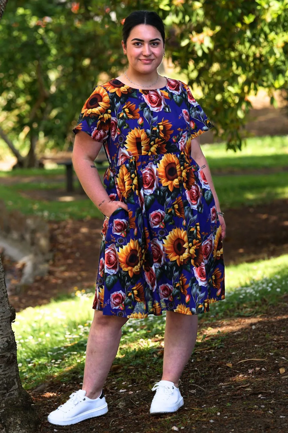 Saski Glory Dress - Sunflowers - SALE