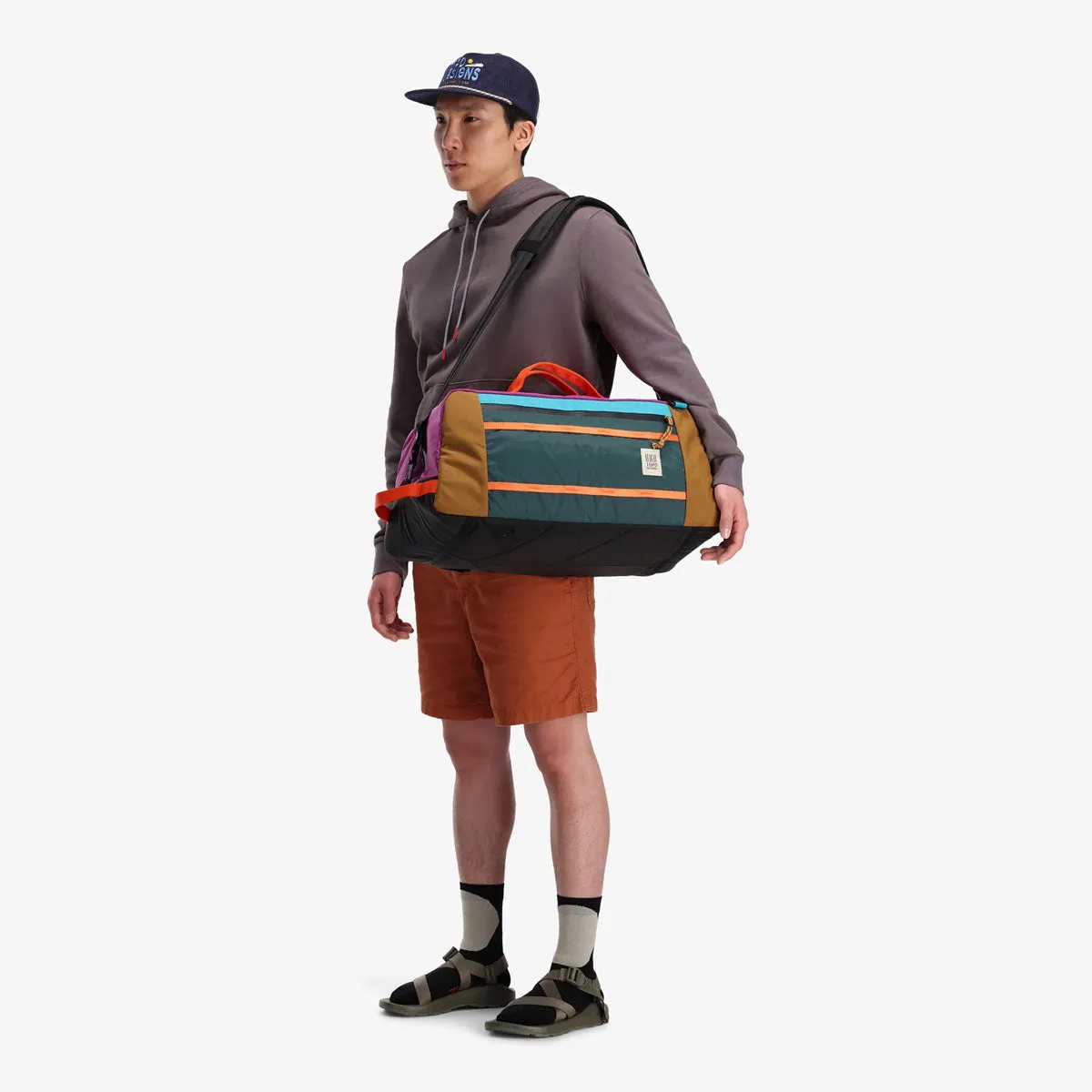 Topo Designs : Mountain Duffel : Geode Green/Sea Pine