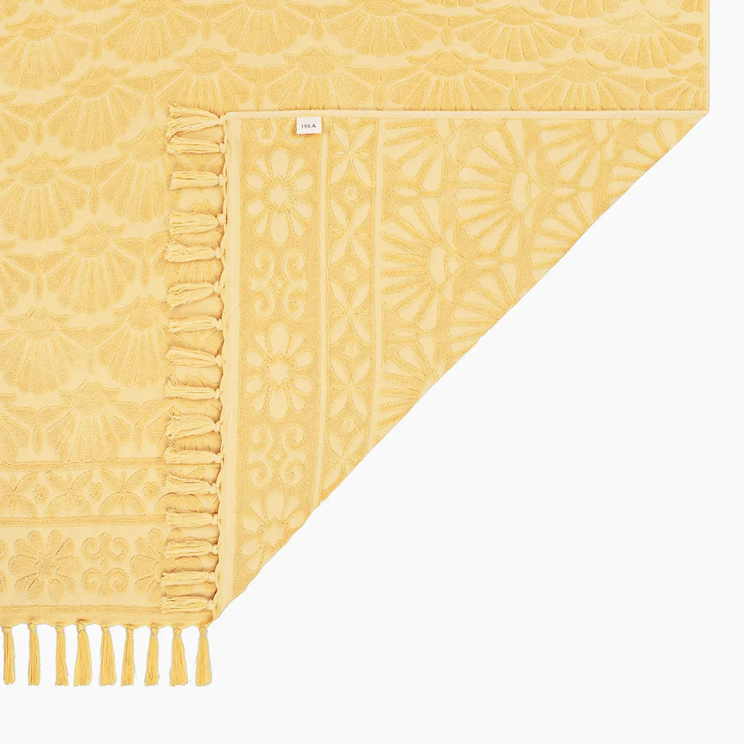 Zali Marigold Beach Towel