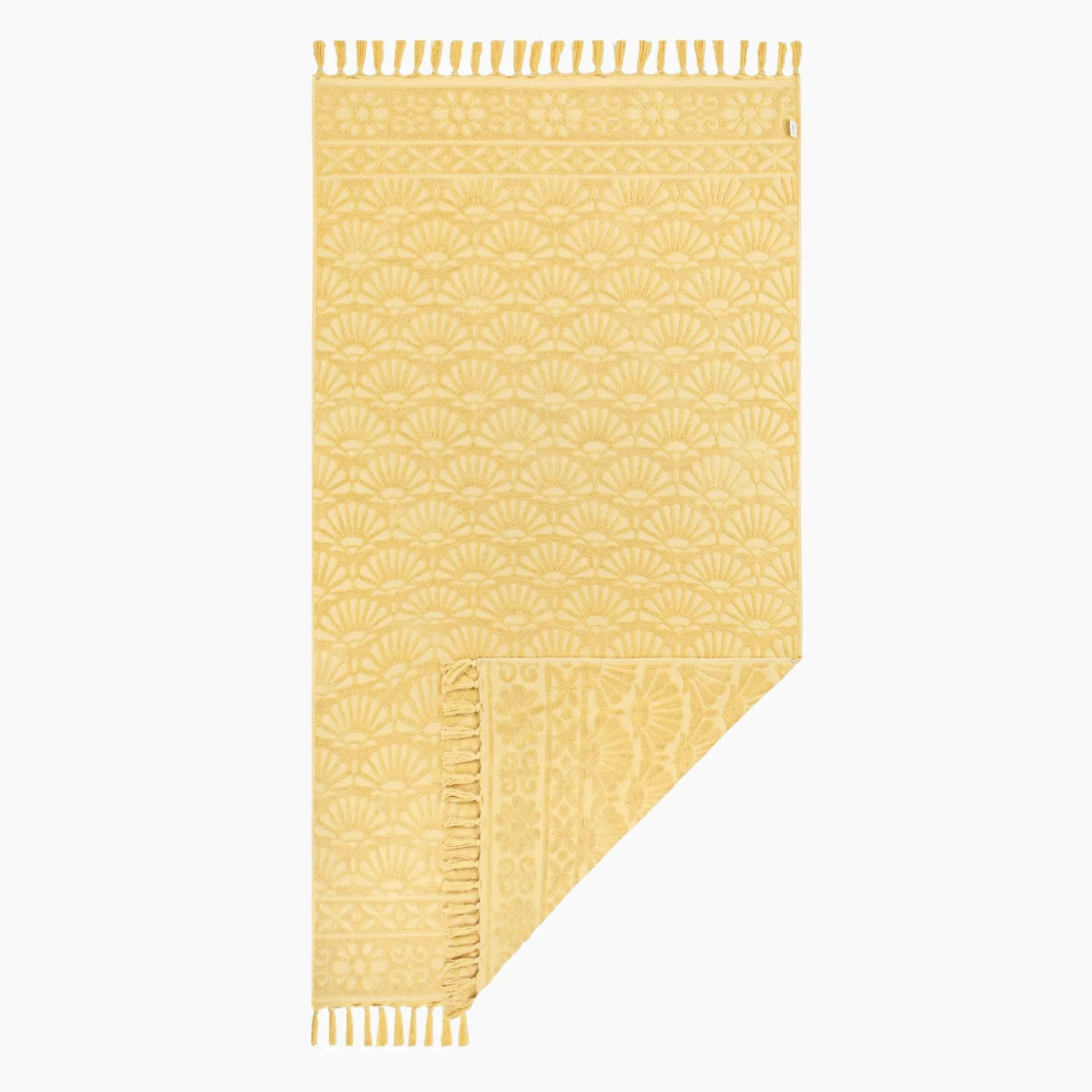 Zali Marigold Beach Towel